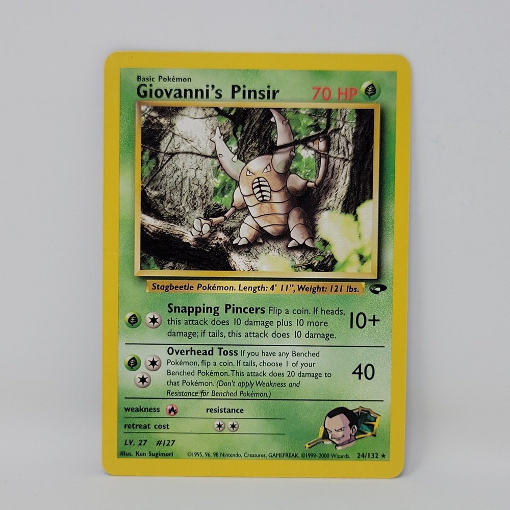 Giovanni's Pinsir 24/132 Gym Challenge‎ Regular MP